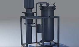 Integrated filtration of oil products